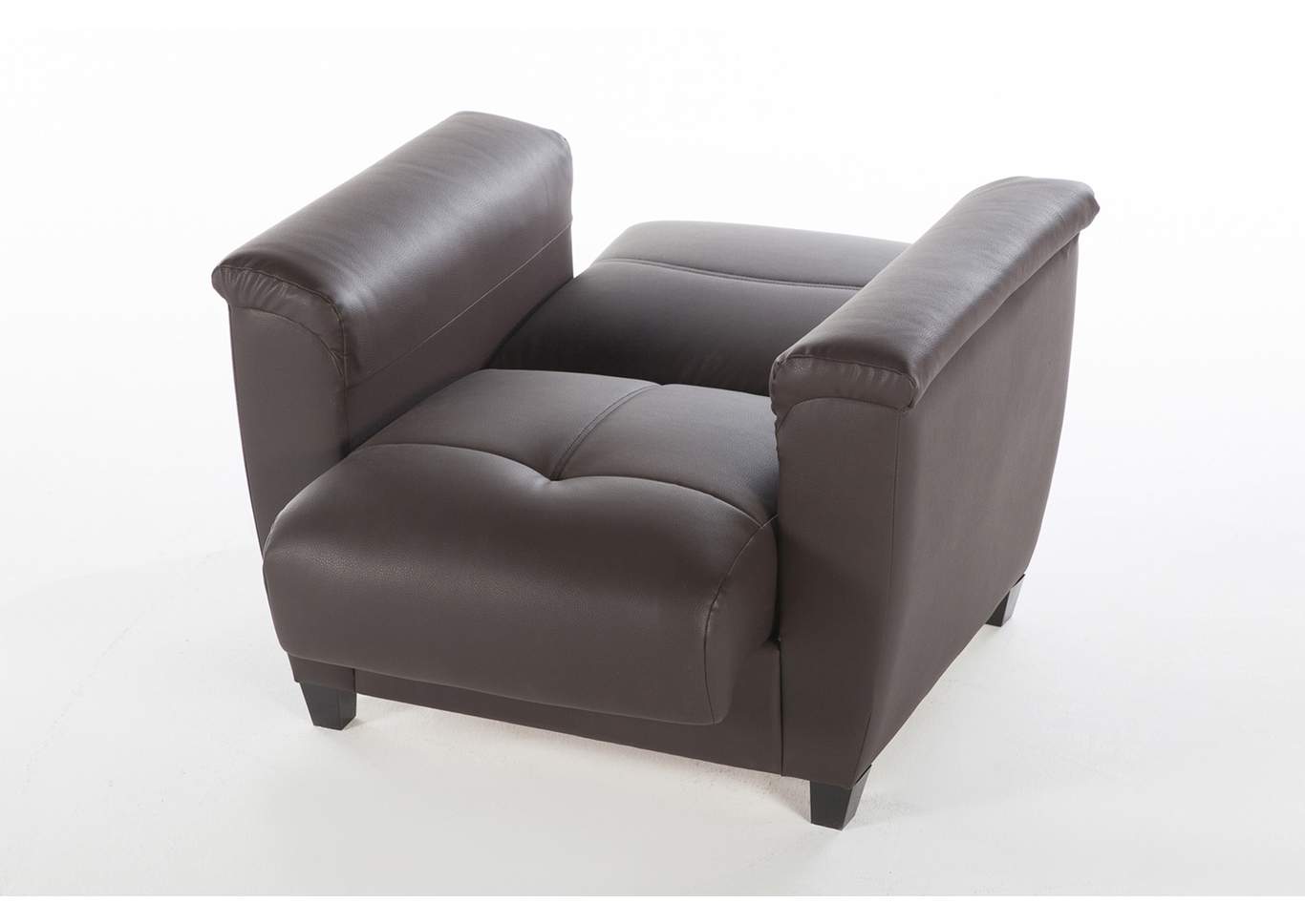 Aspen Santa Glory D.Brown Arm Chair,Hudson Furniture & Bedding