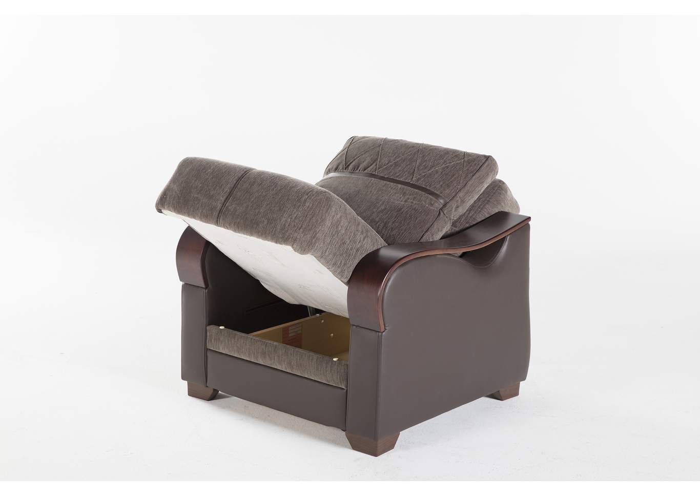 Bennett Armoni Brown Arm Chair,Hudson Furniture & Bedding