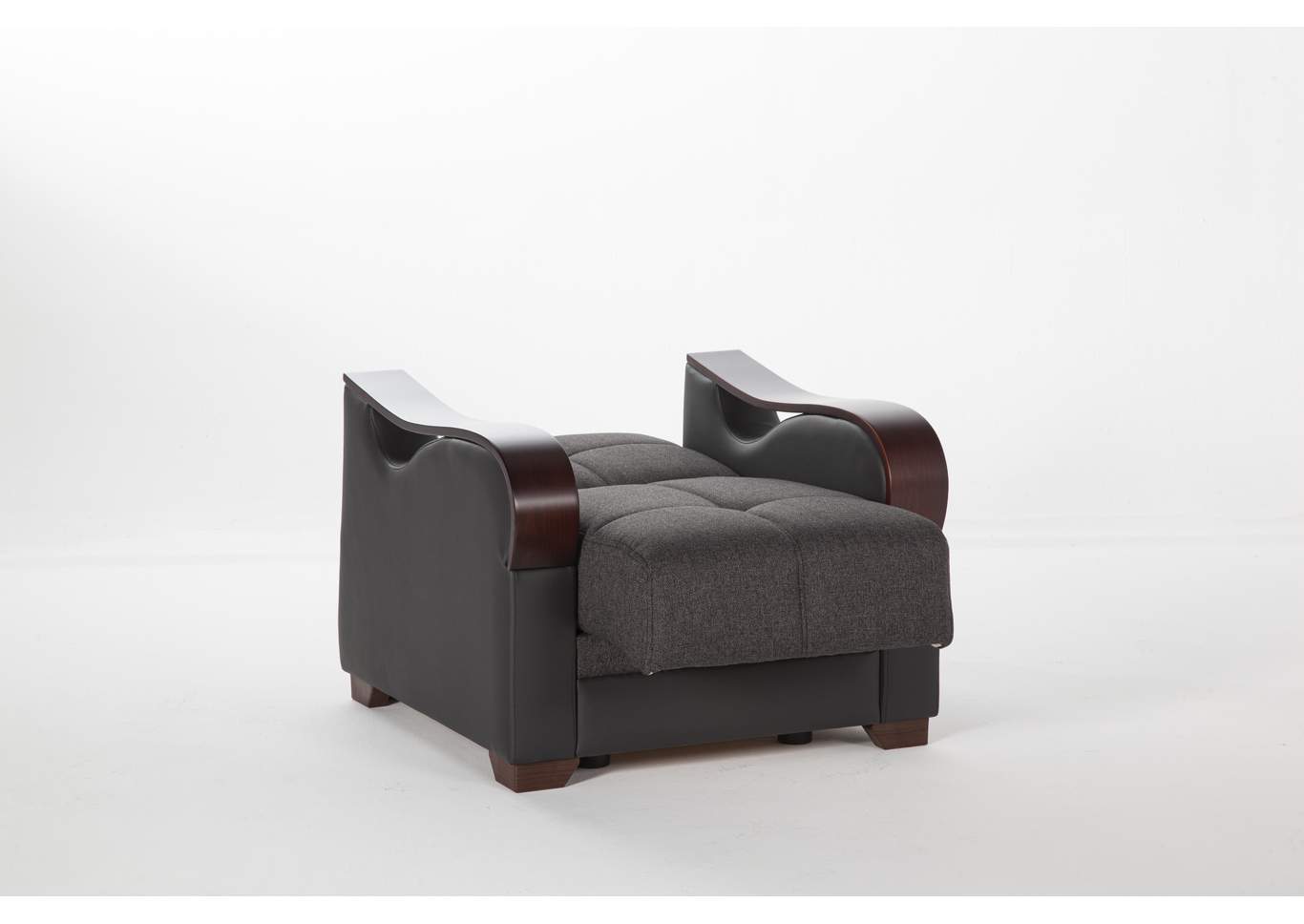 Bennett Nar Antrasit Arm Chair,Hudson Furniture & Bedding