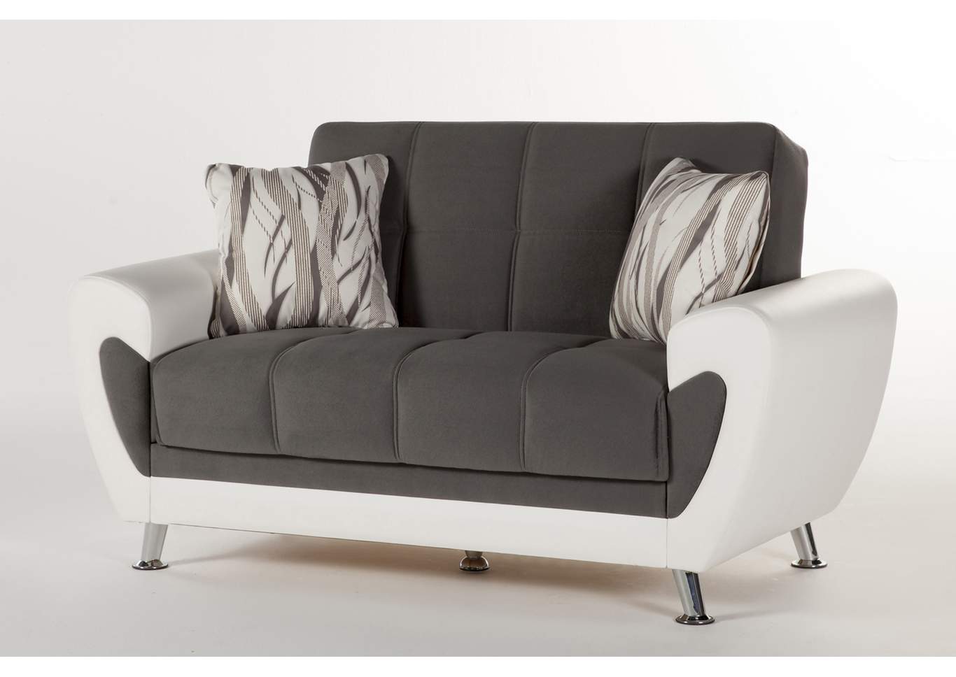 Duru Plato Dark Gray 3 Piece Sofa Set,Hudson Furniture & Bedding