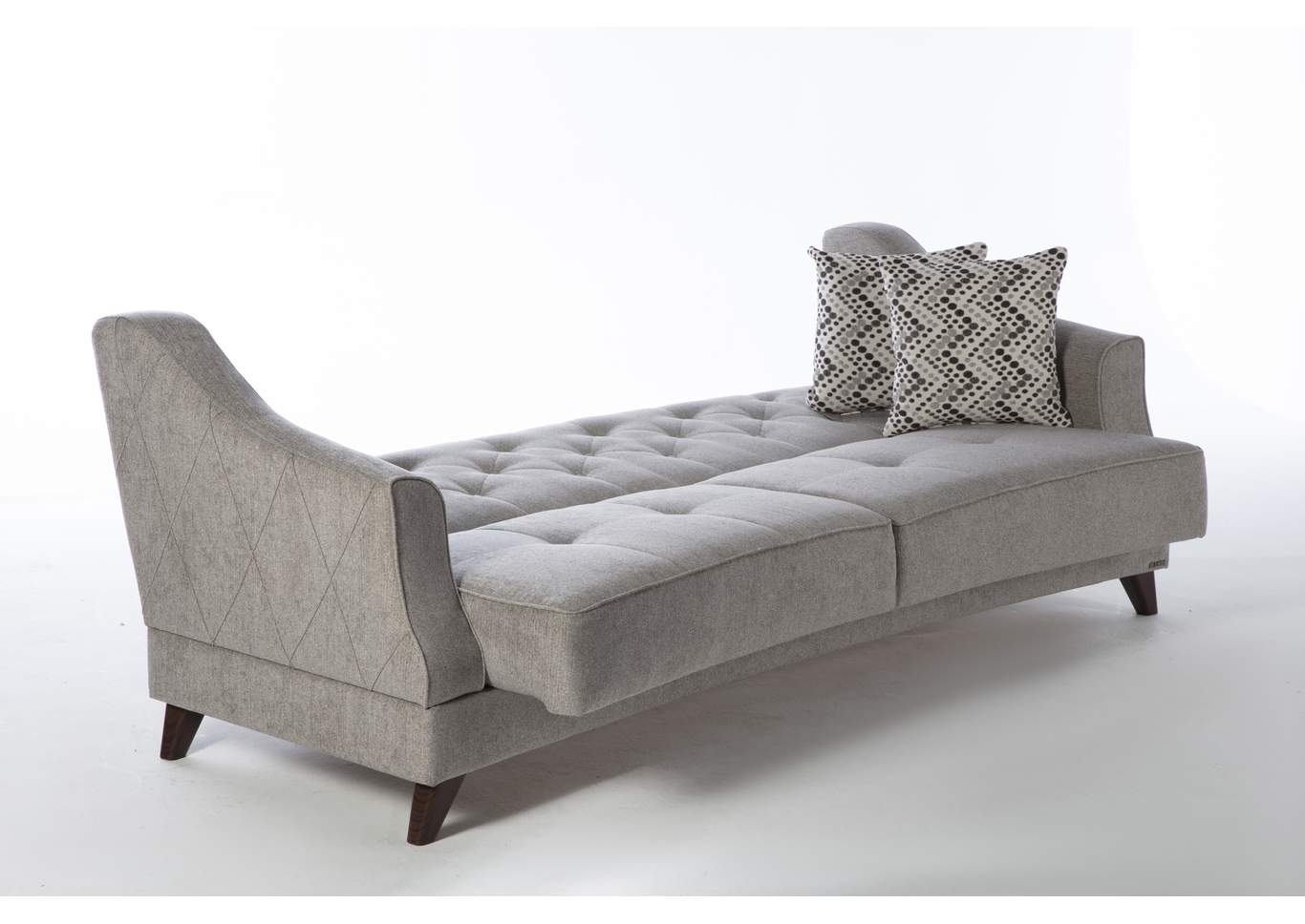 Siena Valencia Gray 3 Seat Sleeper Sofa,Hudson Furniture & Bedding