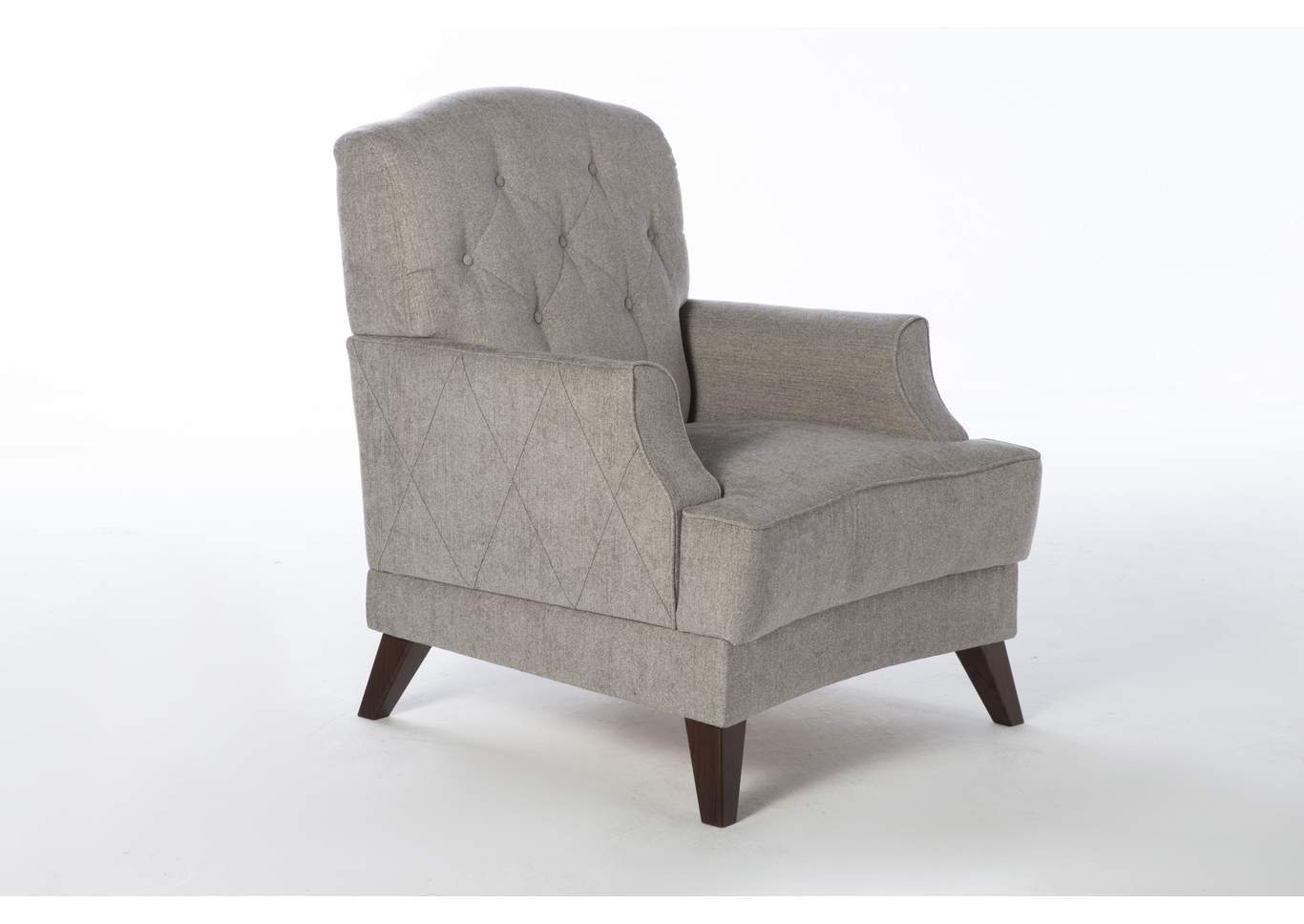 Siena Valencia Gray Arm Chair,Hudson Furniture & Bedding
