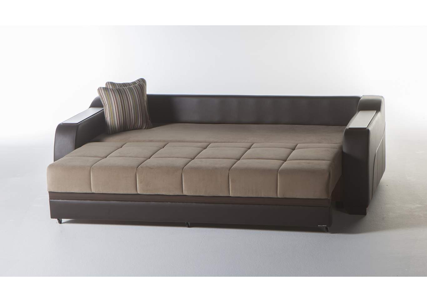 Ultra Lilyum Vizon 3 Seat Sleeper Sofa,Hudson Furniture & Bedding