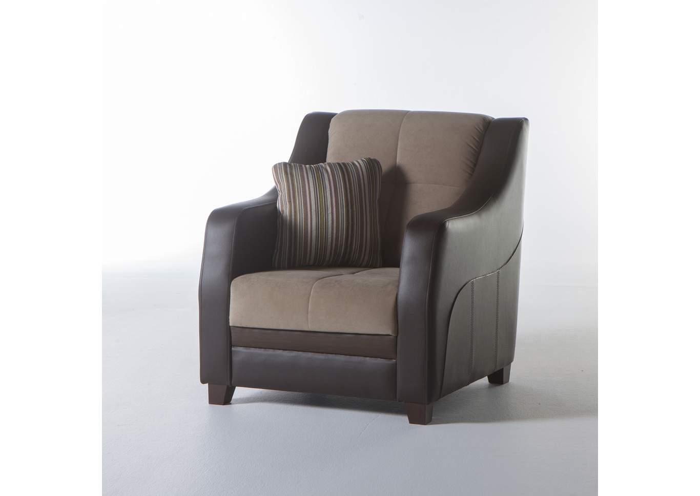 Ultra Lilyum Vizon Sofa w/2 Chairs,Hudson Furniture & Bedding