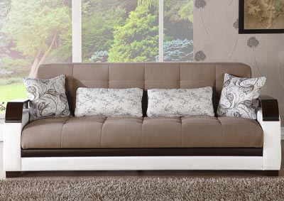 Natural Naomi Light Brown 3 Piece Sofa Set,Hudson Furniture & Bedding