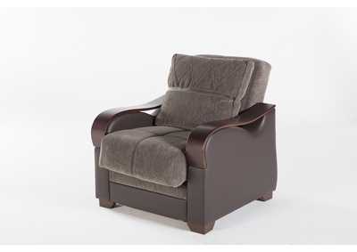 Bennett Armoni Brown Arm Chair,Hudson Furniture & Bedding