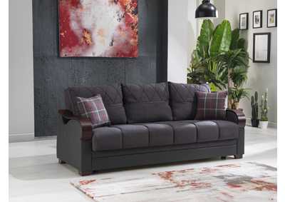 Image for Bennett Nar Antrasit 3 Seat Sleeper Sofa