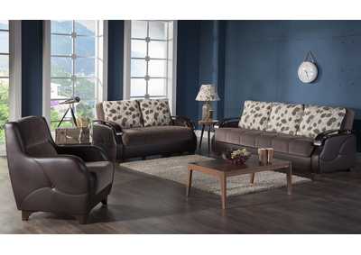 Costa Armoni Brown 3 Seat Sleeper Sofa My Furniture & Mi Casa