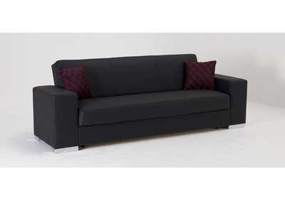 Kobe Santa Glory Black 3 Seat Sleeper Sofa,Hudson Furniture & Bedding