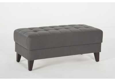 Image for Milton Melson Dark Gray Stroage Bench