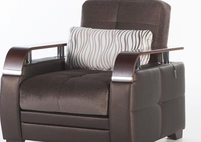 Natural Prestige Brown Arm Chair,Hudson Furniture & Bedding