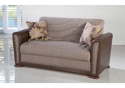 Alfa Redeyef Brown Arm Chair,Hudson Furniture & Bedding