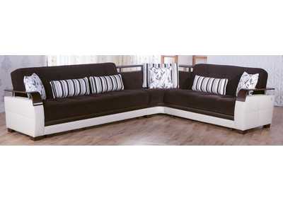 Natural Colins Brown Sectional