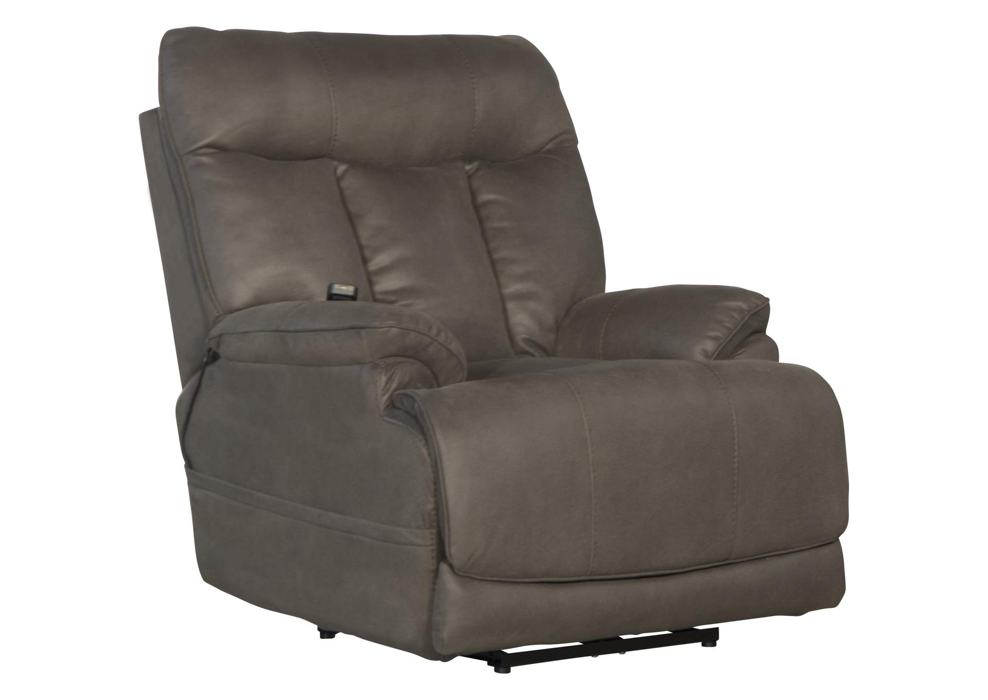 Anders Power Headrest, Lumbar Power Lay Flat Recliner with Heat & Massage & Extended Ott,Jackson Catnapper