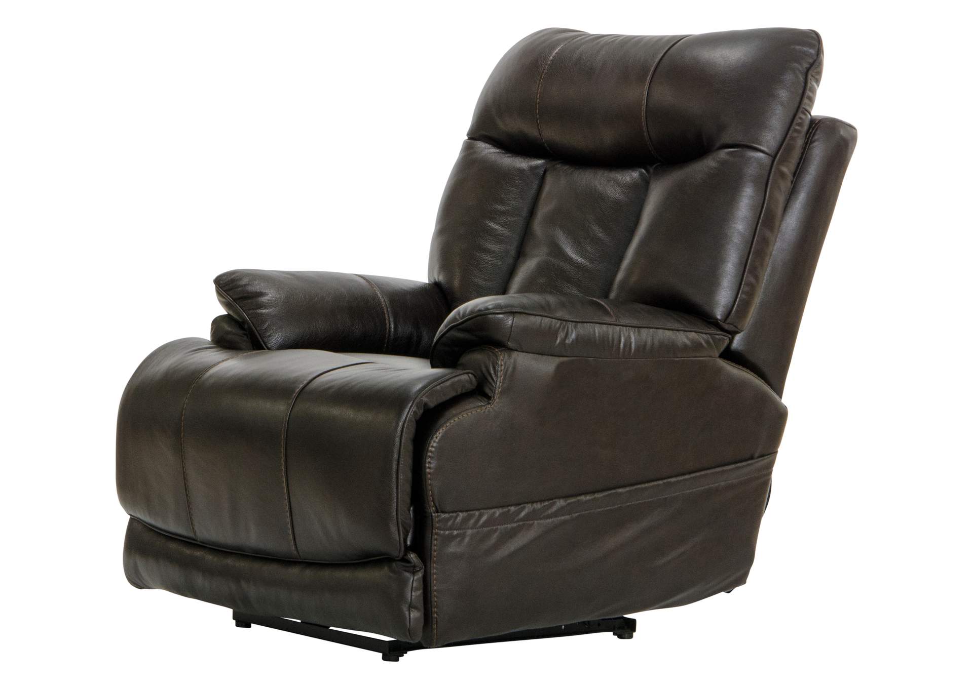 Naples Power Headrest Power Lay Flat Recliner with Extended Ottoman,Jackson Catnapper