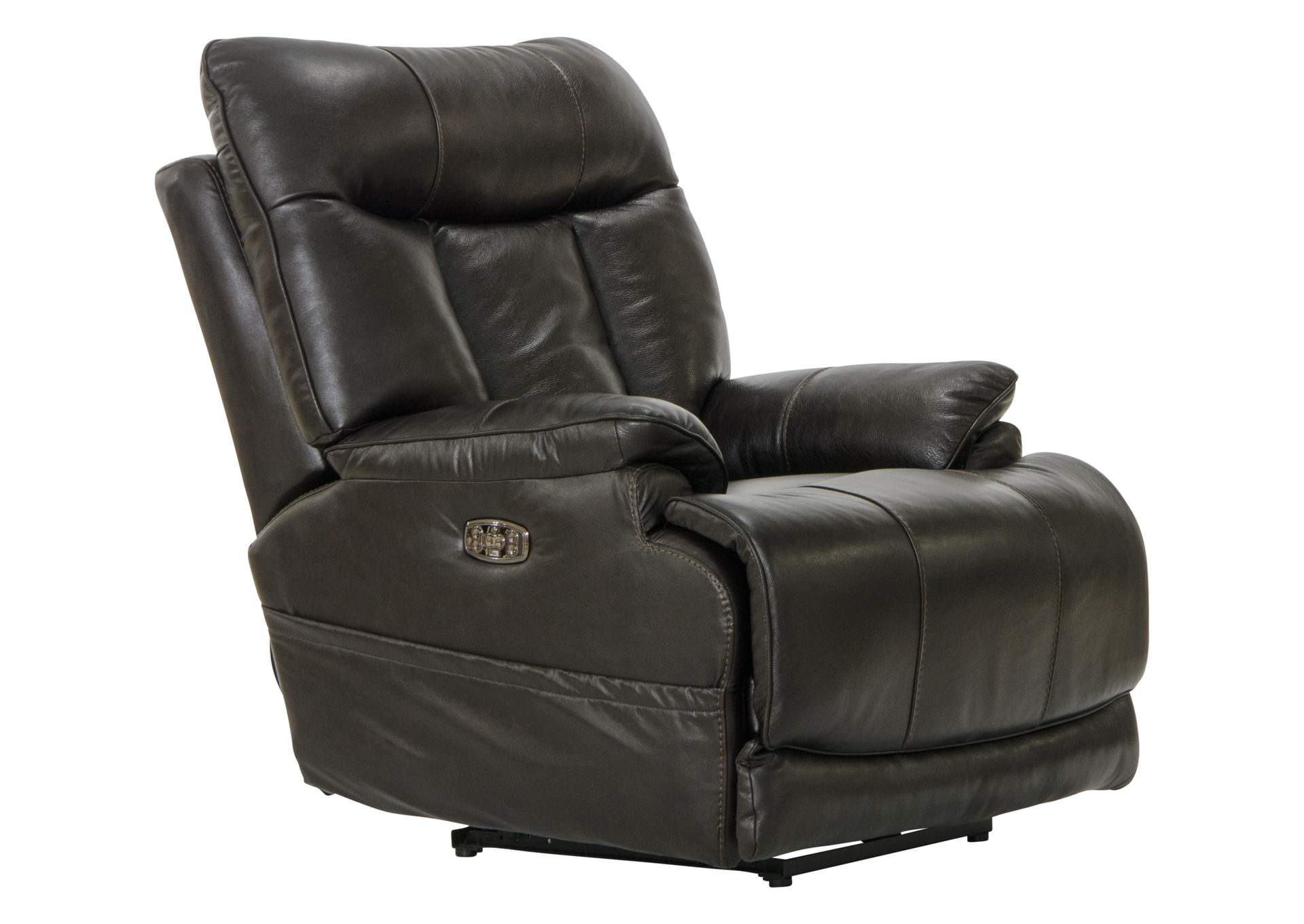 Naples Power Headrest with Lumbar Power Lay Flat Recliner with Extended Ottoman,Jackson Catnapper