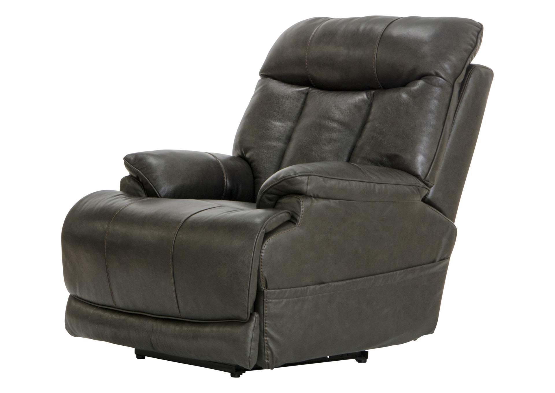 Naples Power Headrest with Lumbar Power Lay Flat Recliner with Extended Ottoman,Jackson Catnapper