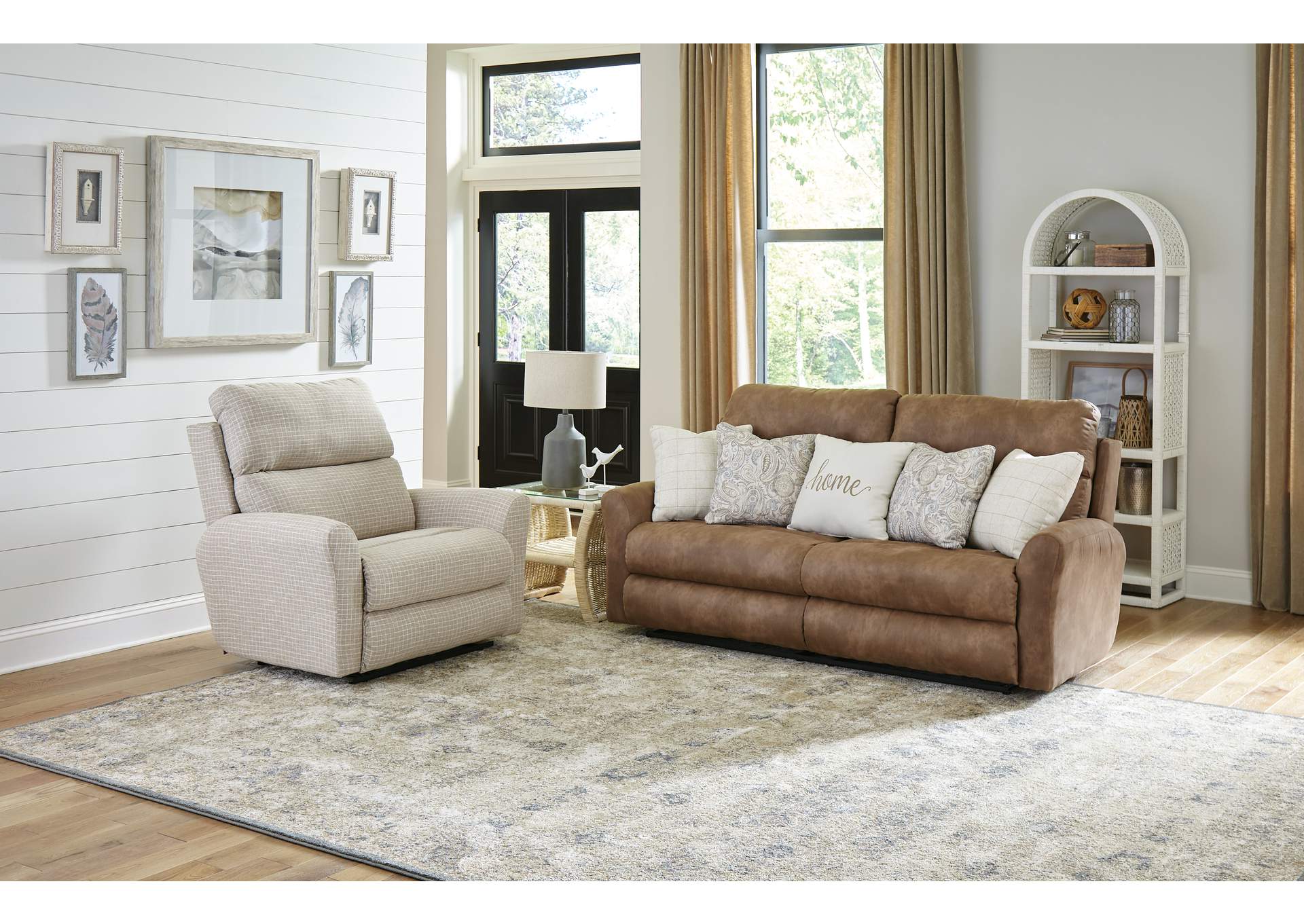 Justine Lay Flat Reclining Loveseat,Jackson Catnapper