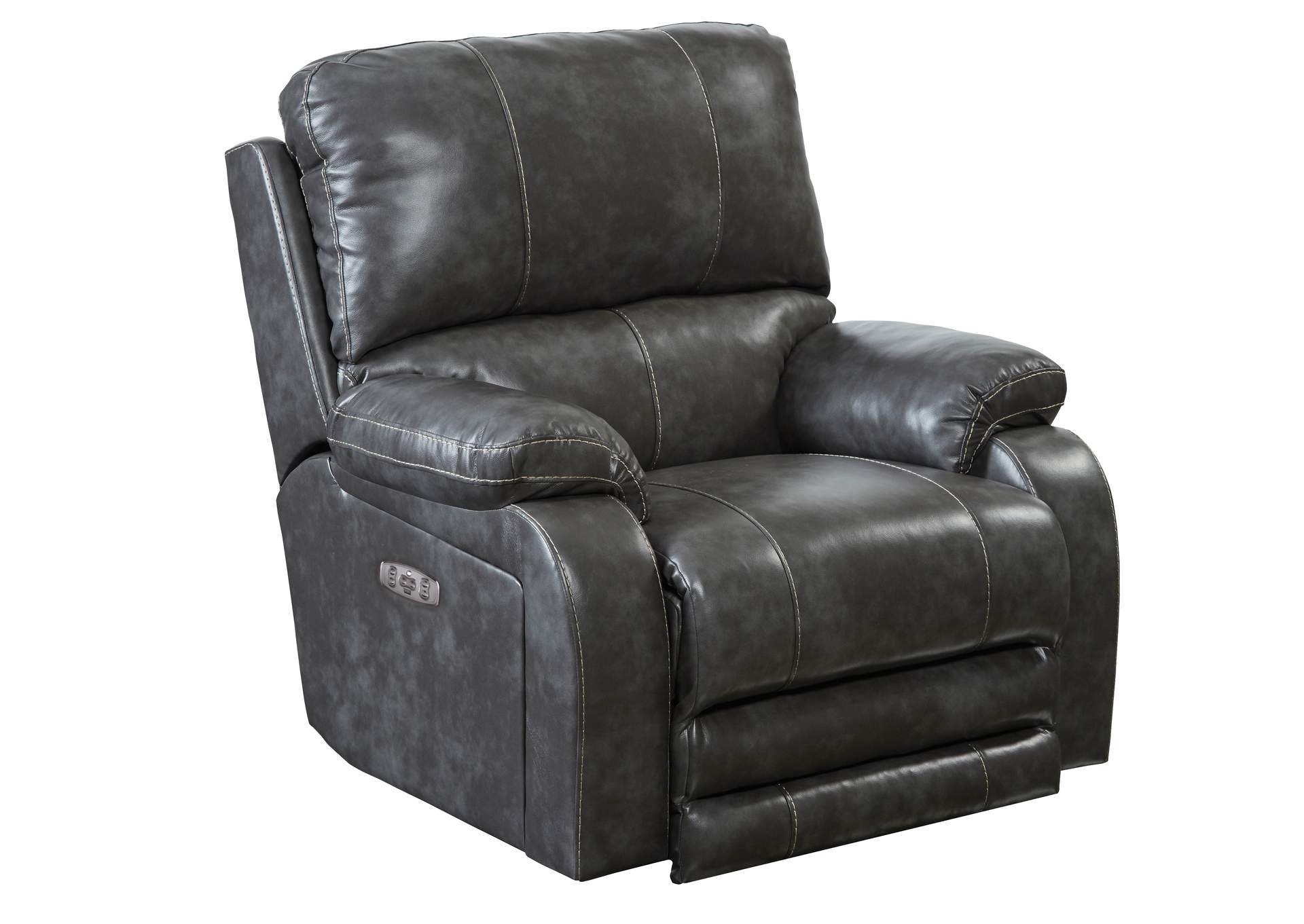 Thornton Power Headrest with Lumbar Power Lay Flat Recliner,Jackson Catnapper