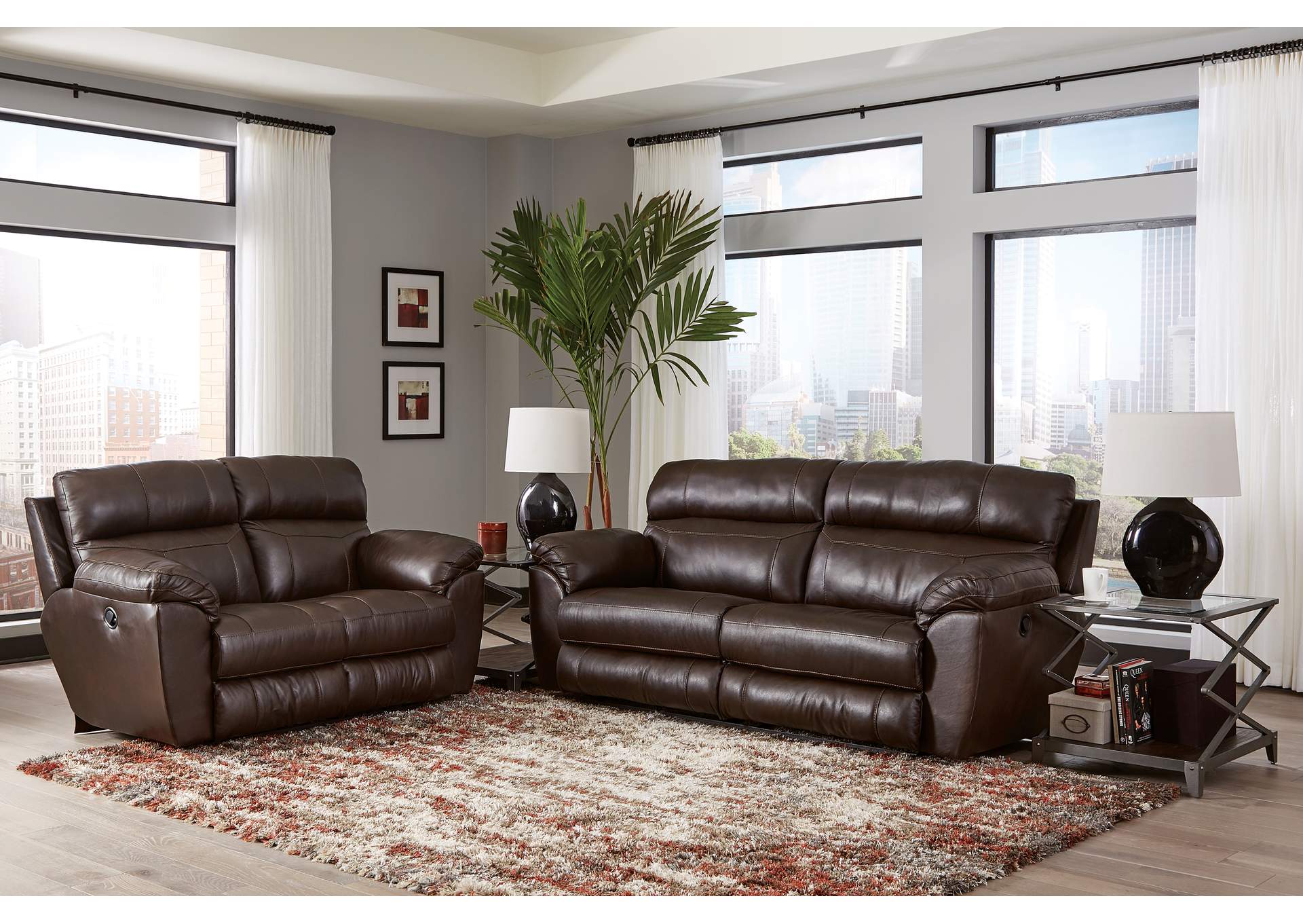 Costa Lay Flat Reclining Sofa (88"),Jackson Catnapper