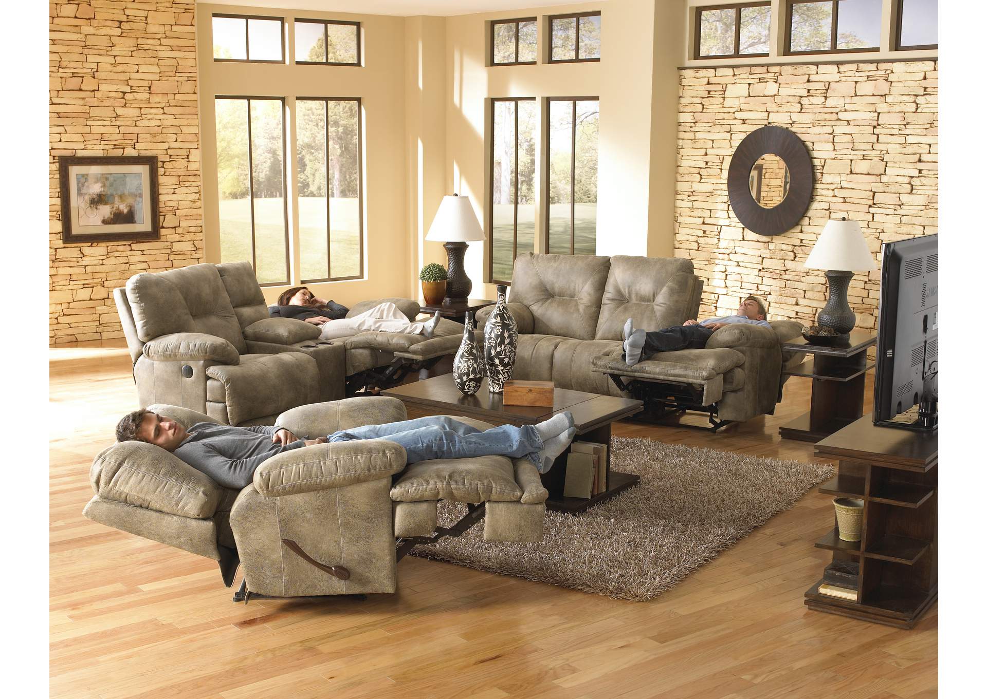 Voyager "lay Flat" Recliner,Jackson Catnapper