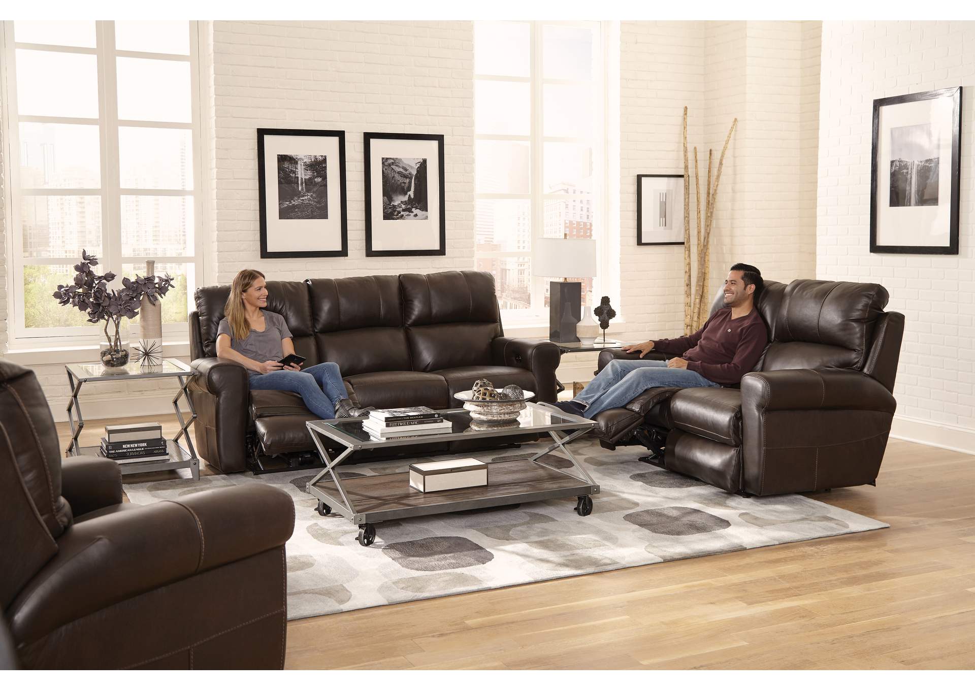 Torretta Power Lay Flat Reclining Loveseat,Jackson Catnapper