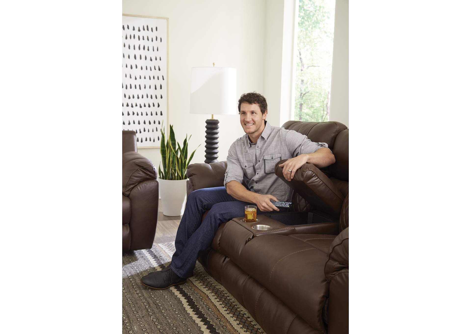 Sorrento Power Lay Flat Recliner,Jackson Catnapper