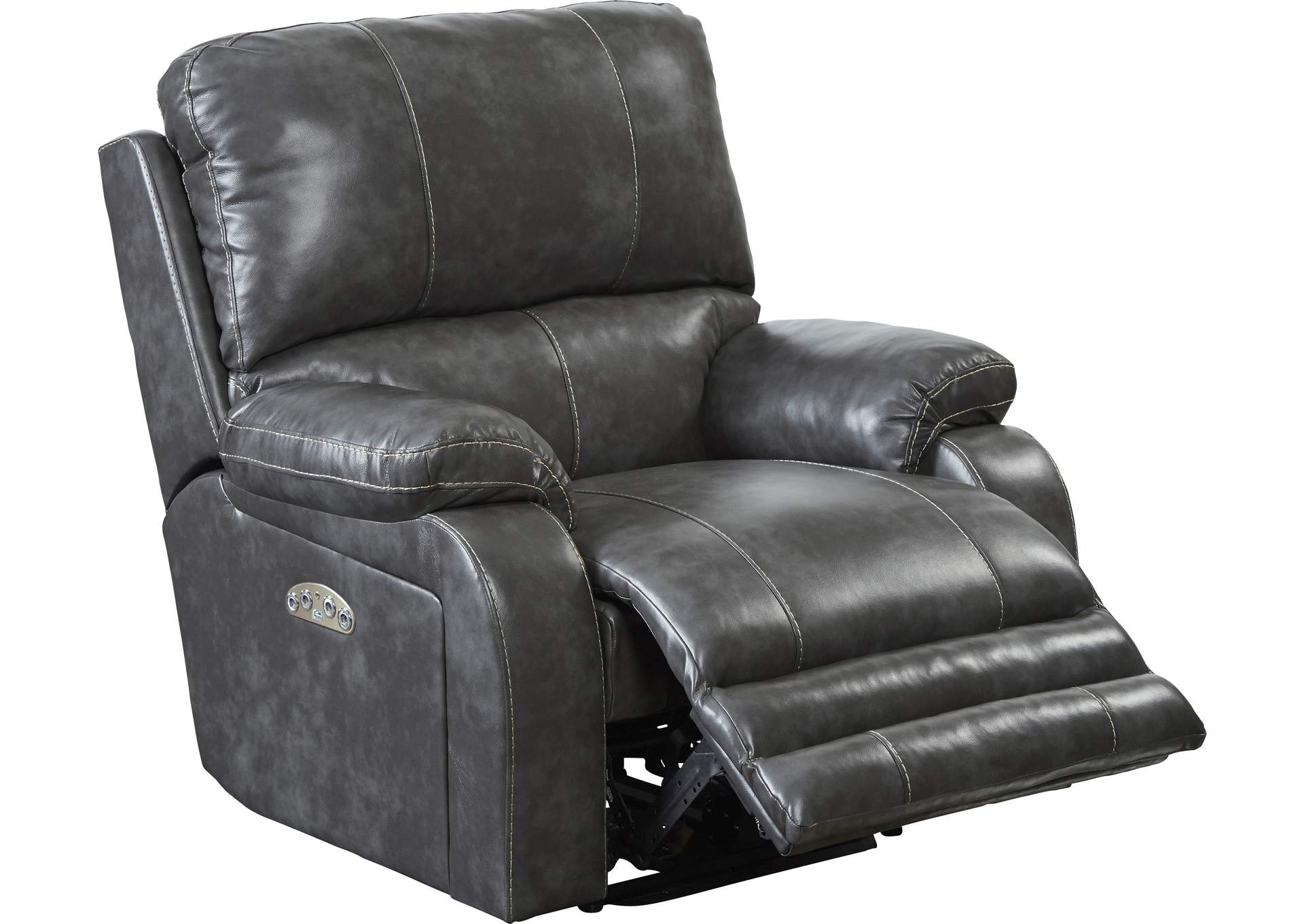 Thornton Power Headrest with Lumbar Power Lay Flat Recliner,Jackson Catnapper