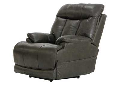 Image for Naples Power Headrest with Lumbar Power Lay Flat Recliner with Extended Ottoman