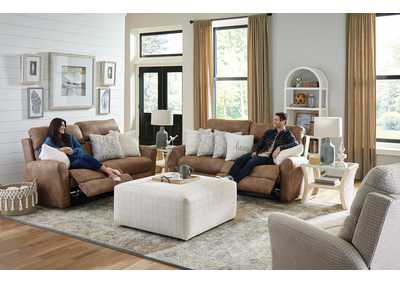 Image for Justine Lay Flat Reclining Sofa