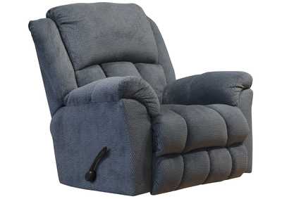 Image for Clairmont Charcoal Rocker Recliner w/Deluxe Heat &amp; Massage