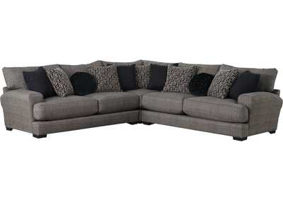 Ava Sectional Pepper Sectional w/USB Port