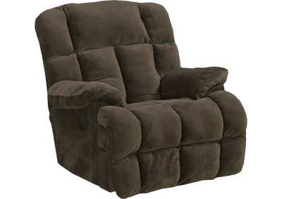 Image for Chocolate Power Chaise Reclining w/"Lay Flat" Feature