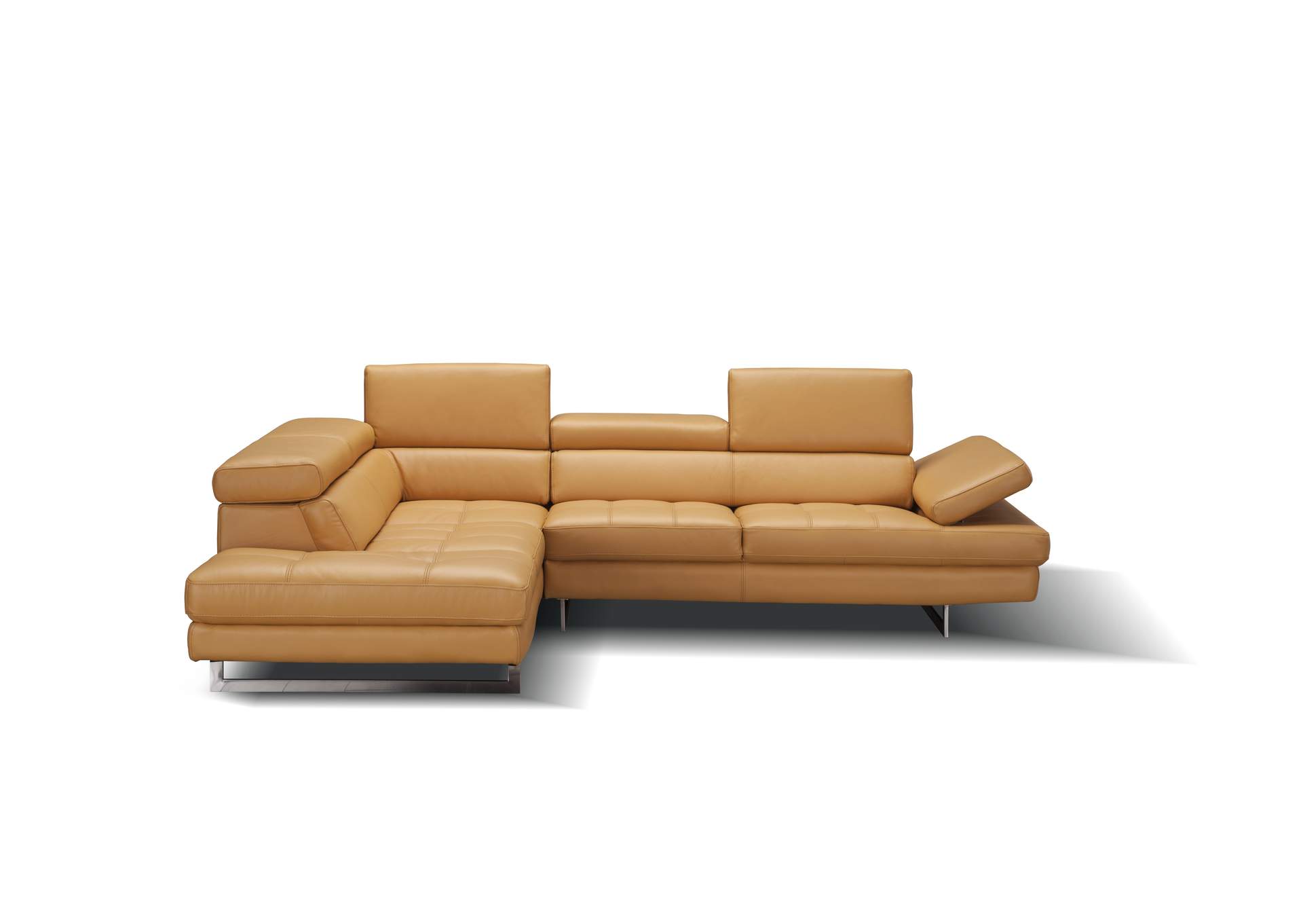 A761 Italian Leather Sectional Freesia In Left Hand Facing,J&M Furniture