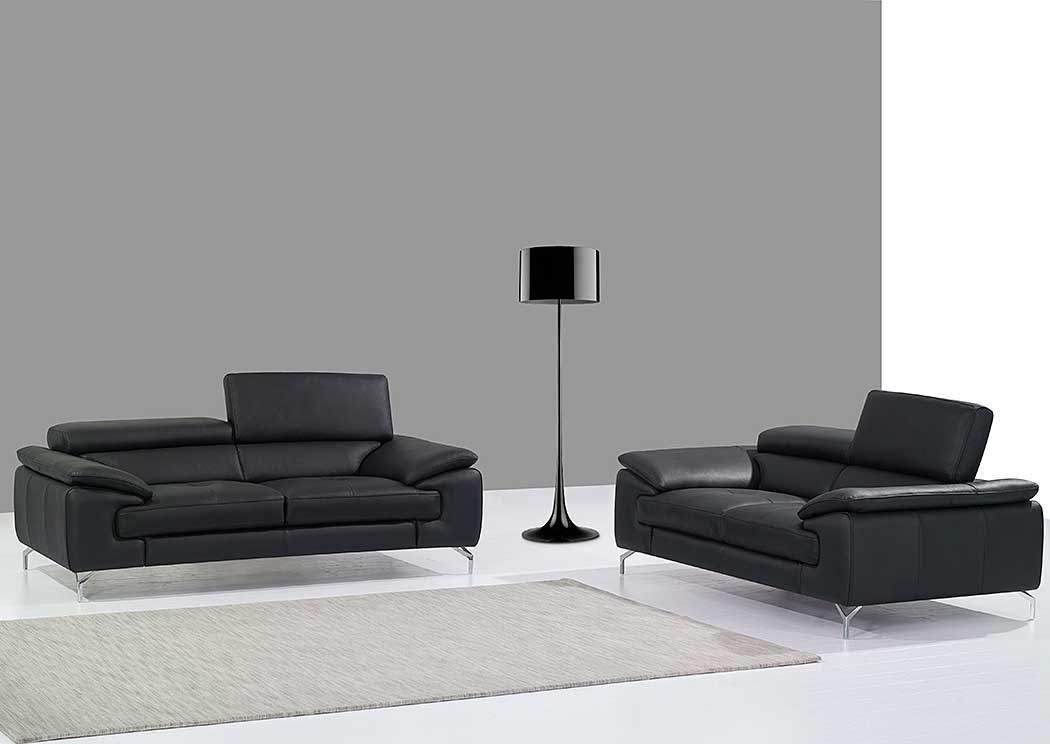 Black Italian Leather Sofa Loveseat, How To Clean White Italian Leather Sofa