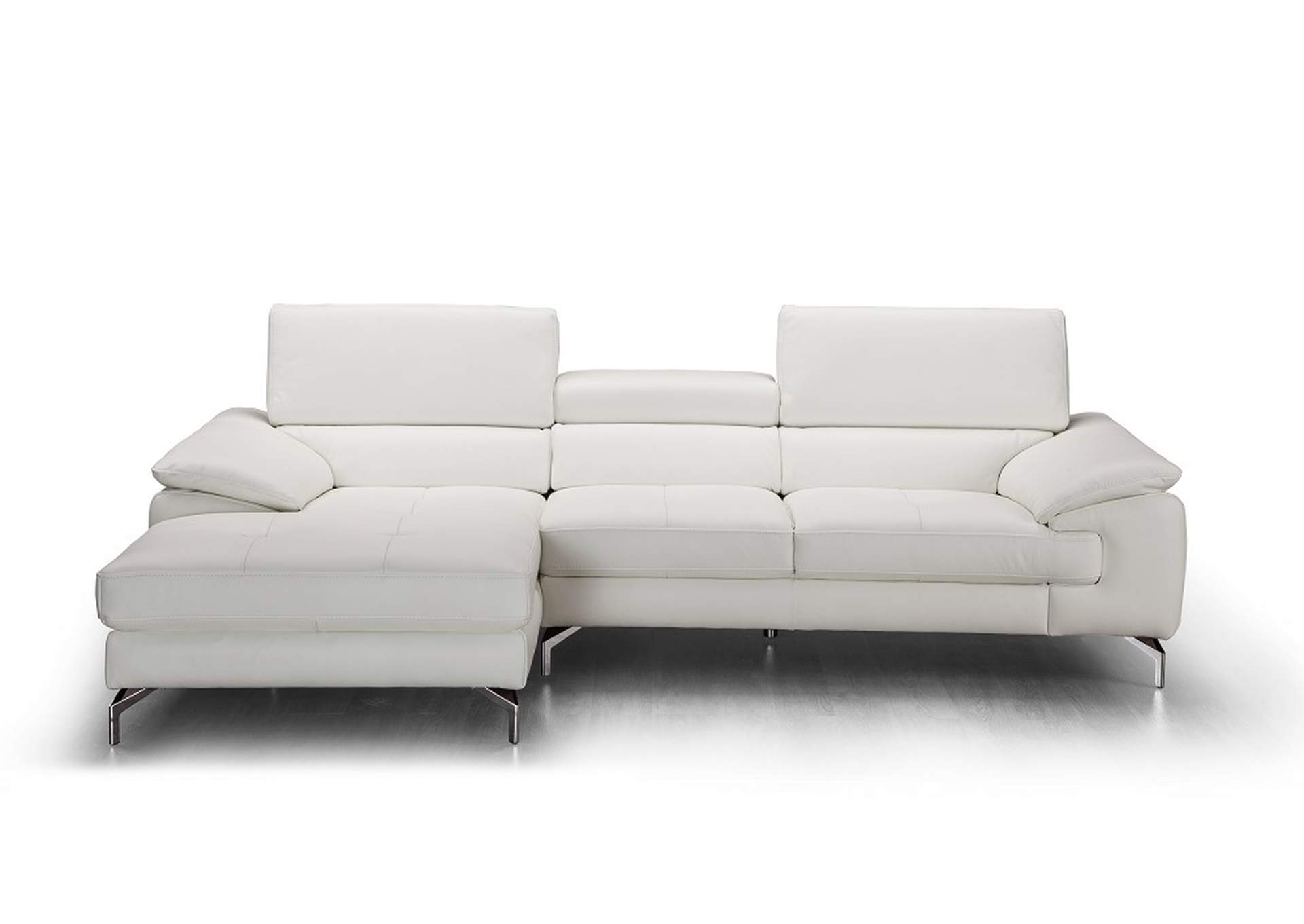 Alice Premium Leather Sectional In Left Facing Chaise,J&M Furniture