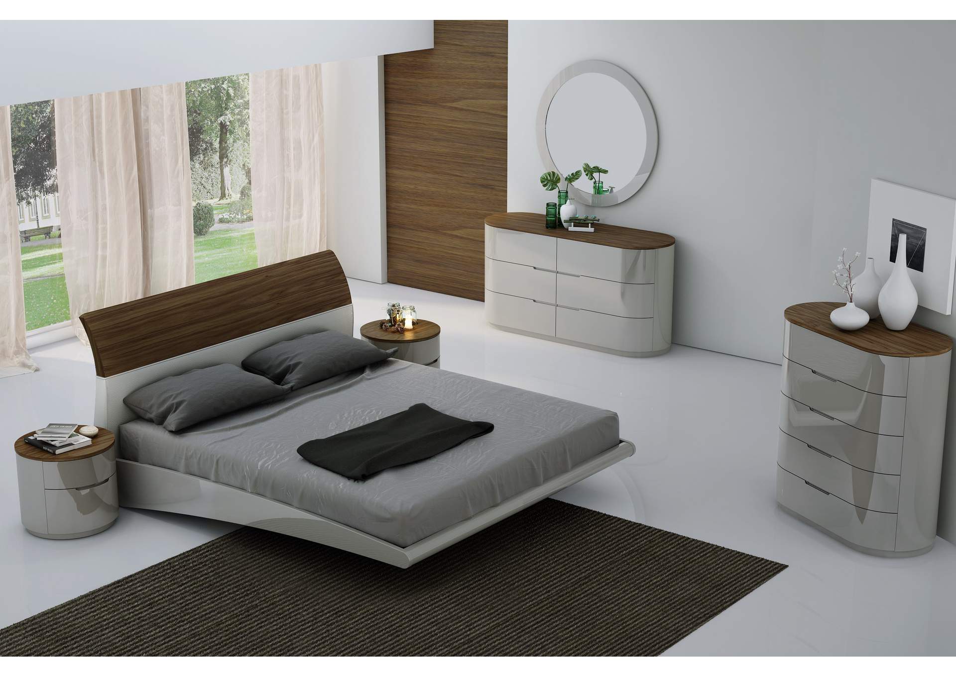 Amsterdam King Bed,J&M Furniture