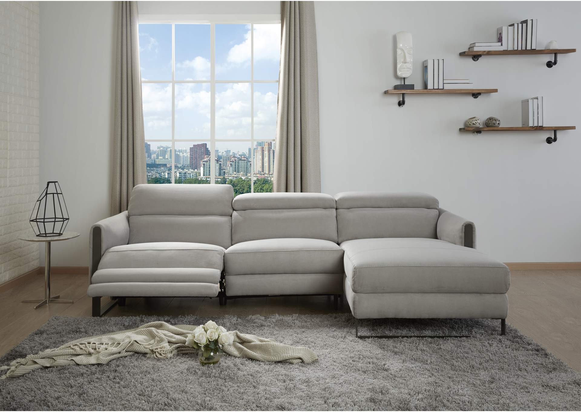 Antonio Sectional In Right Hand Facing,J&M Furniture