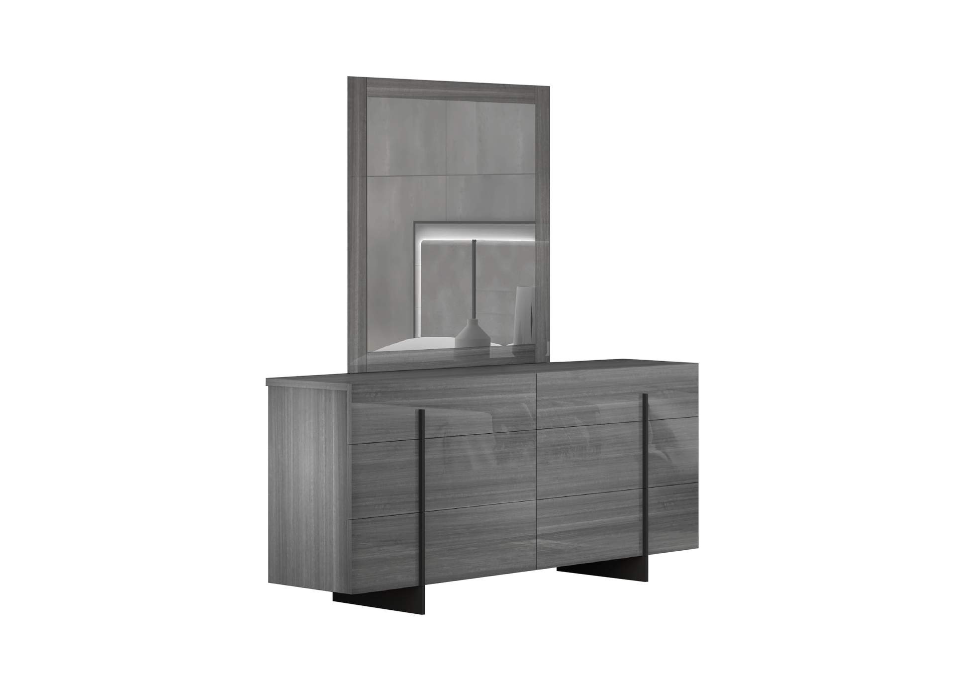 Blade Premium Dresser In Moon Grey,J&M Furniture