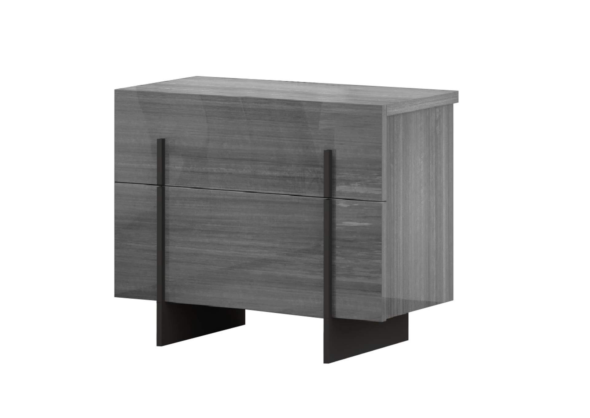 Blade Premium  Nightstand In Moon Grey,J&M Furniture