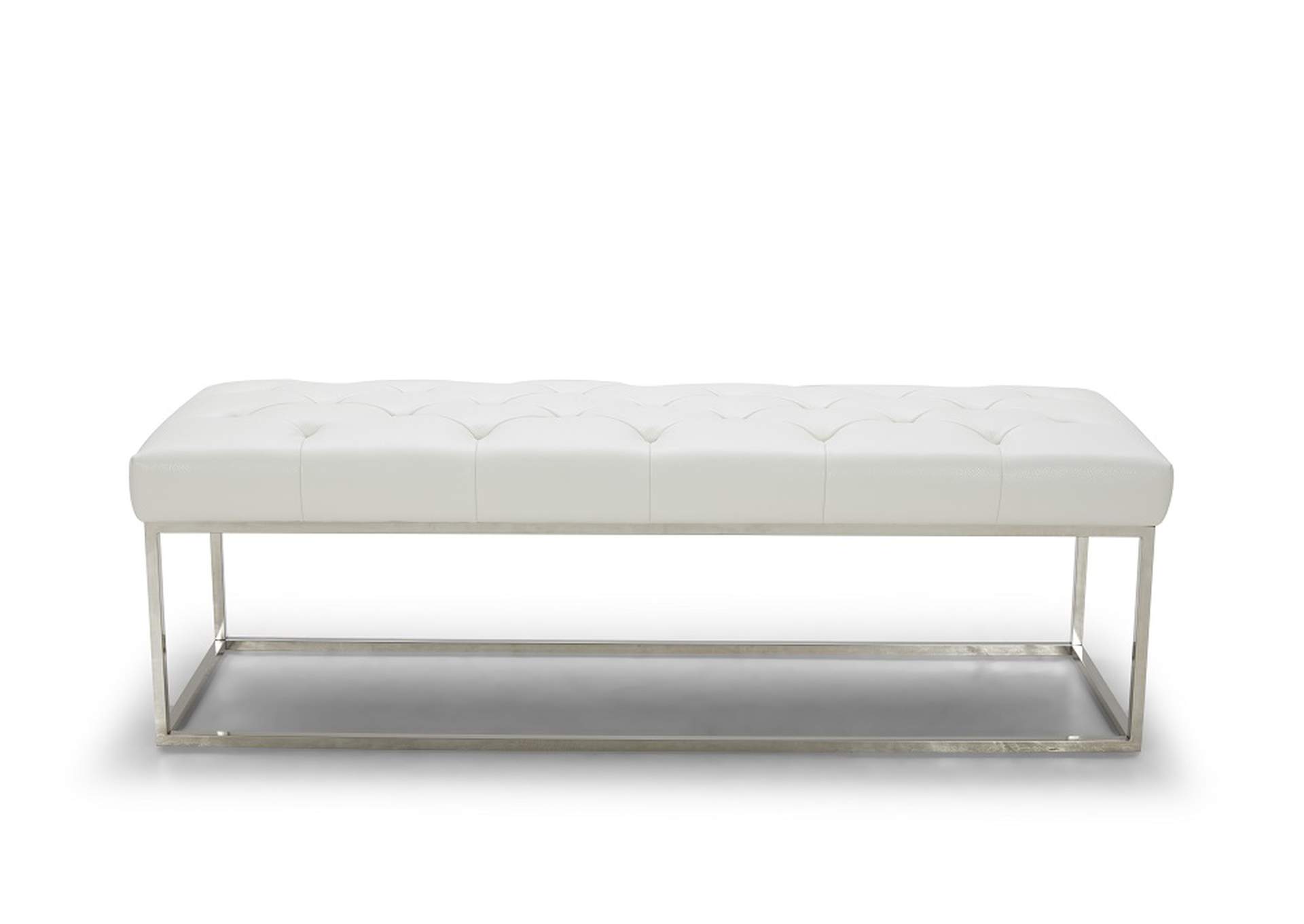 Chelsea Luyx Bench In White,J&M Furniture