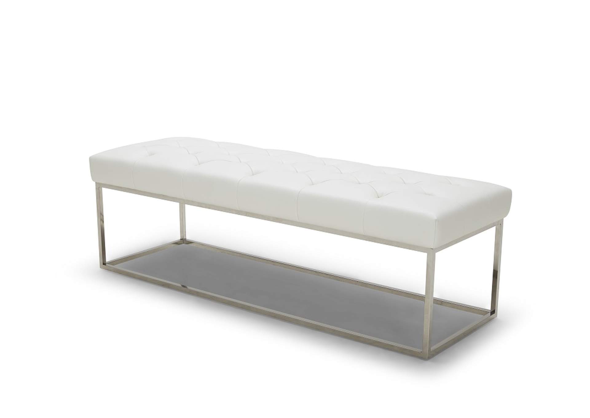 Chelsea Luyx Bench In White,J&M Furniture