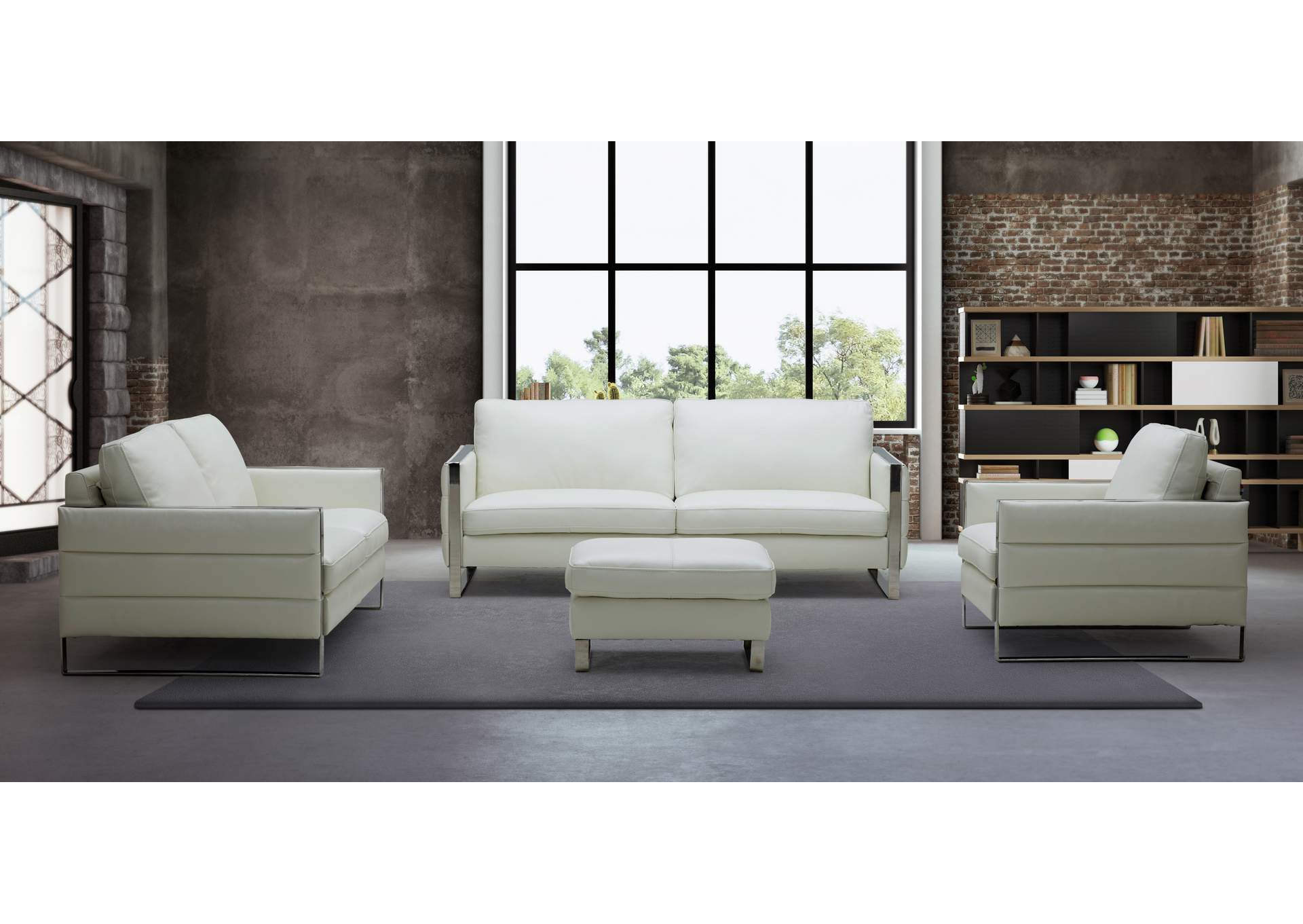 Constantin Sofa In Light White,J&M Furniture