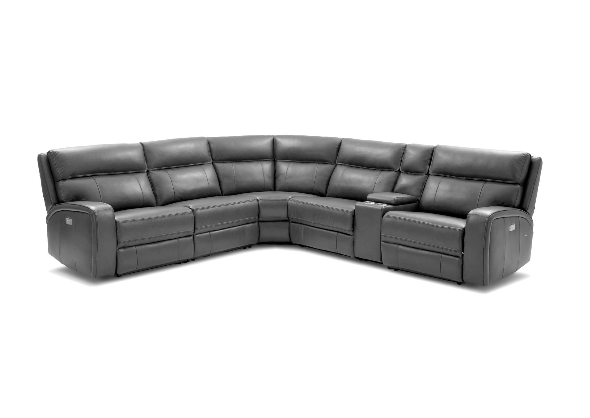 Cozy Motion Sectional In Grey,J&M Furniture