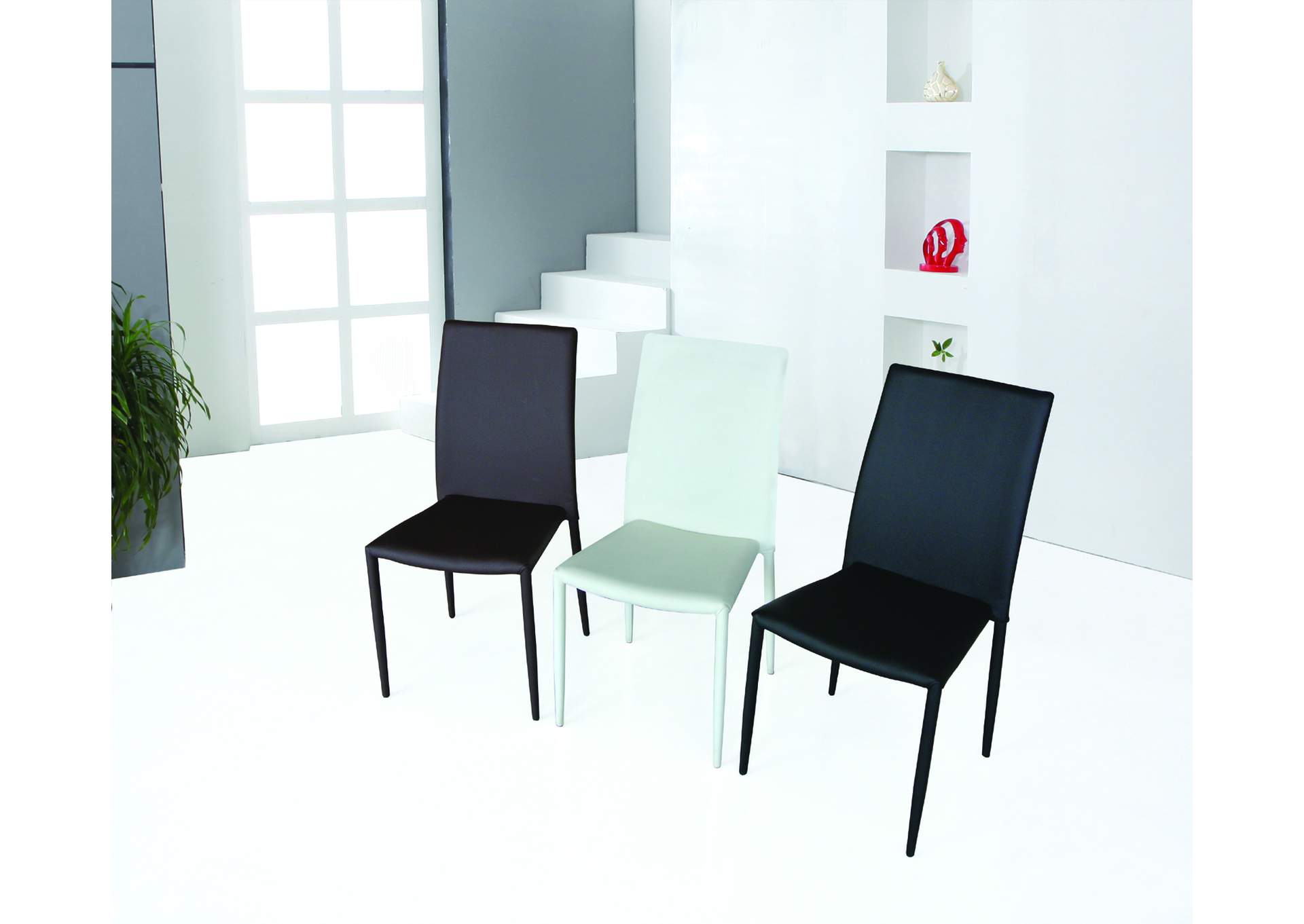 Dc-13 Dining Chair In Black,J&M Furniture