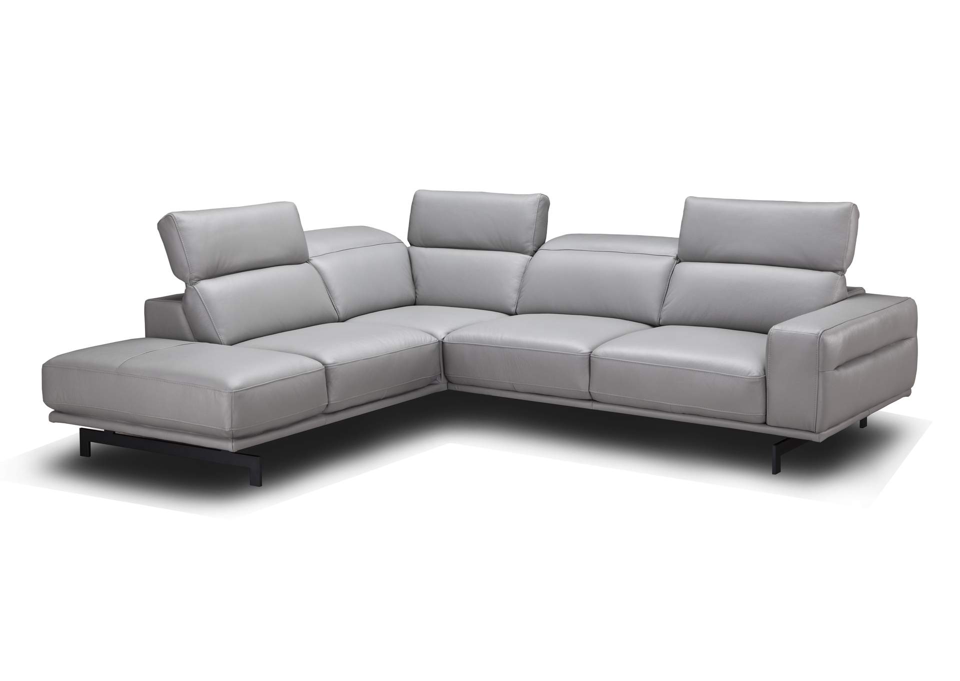 Davenport Light Grey Sectional In Left Facing,J&M Furniture