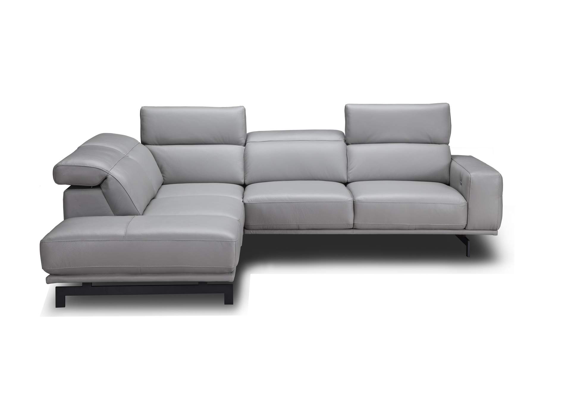 Davenport Light Grey Sectional In Left Facing,J&M Furniture