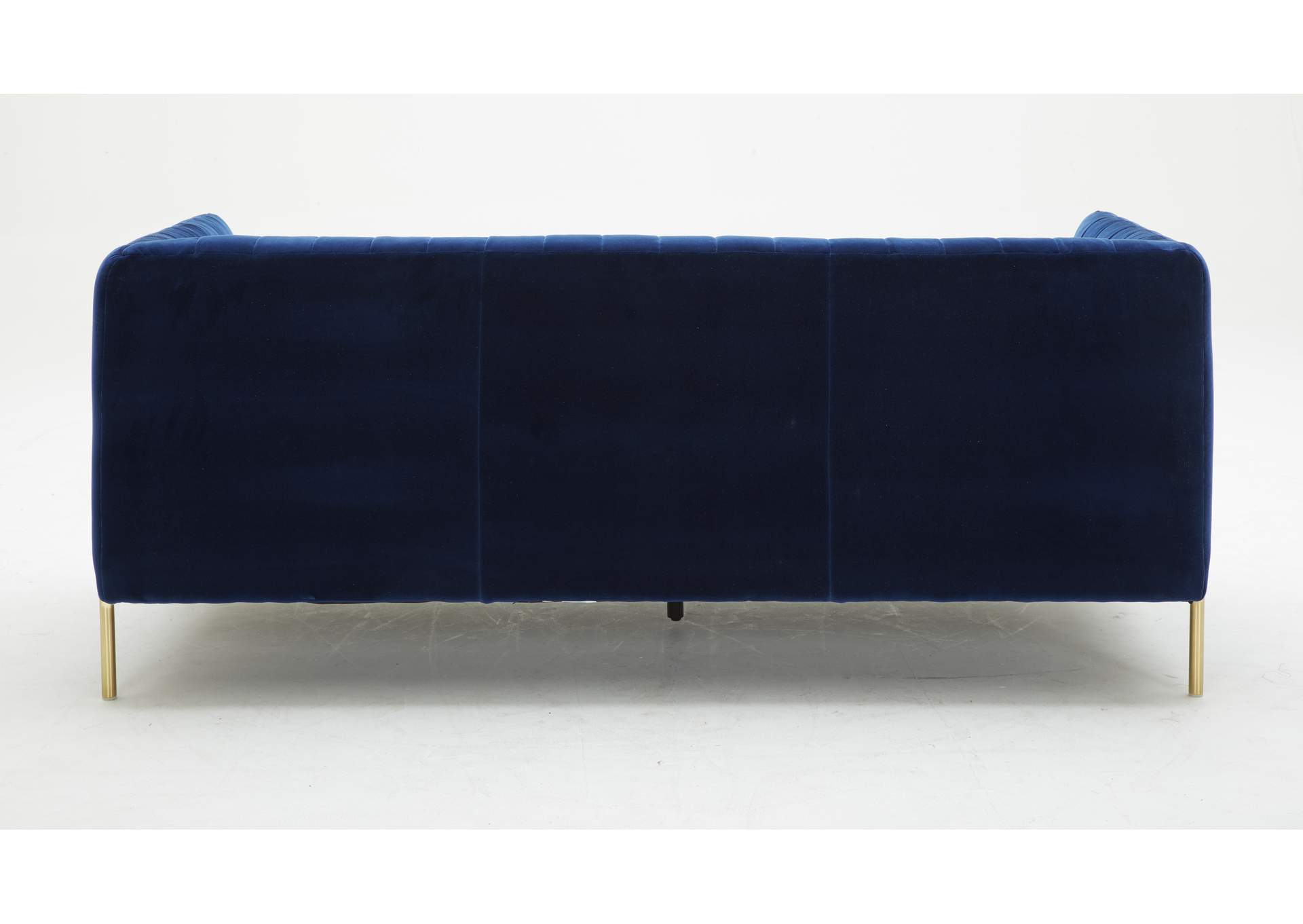 Deco Sofa In Blue Fabric,J&M Furniture