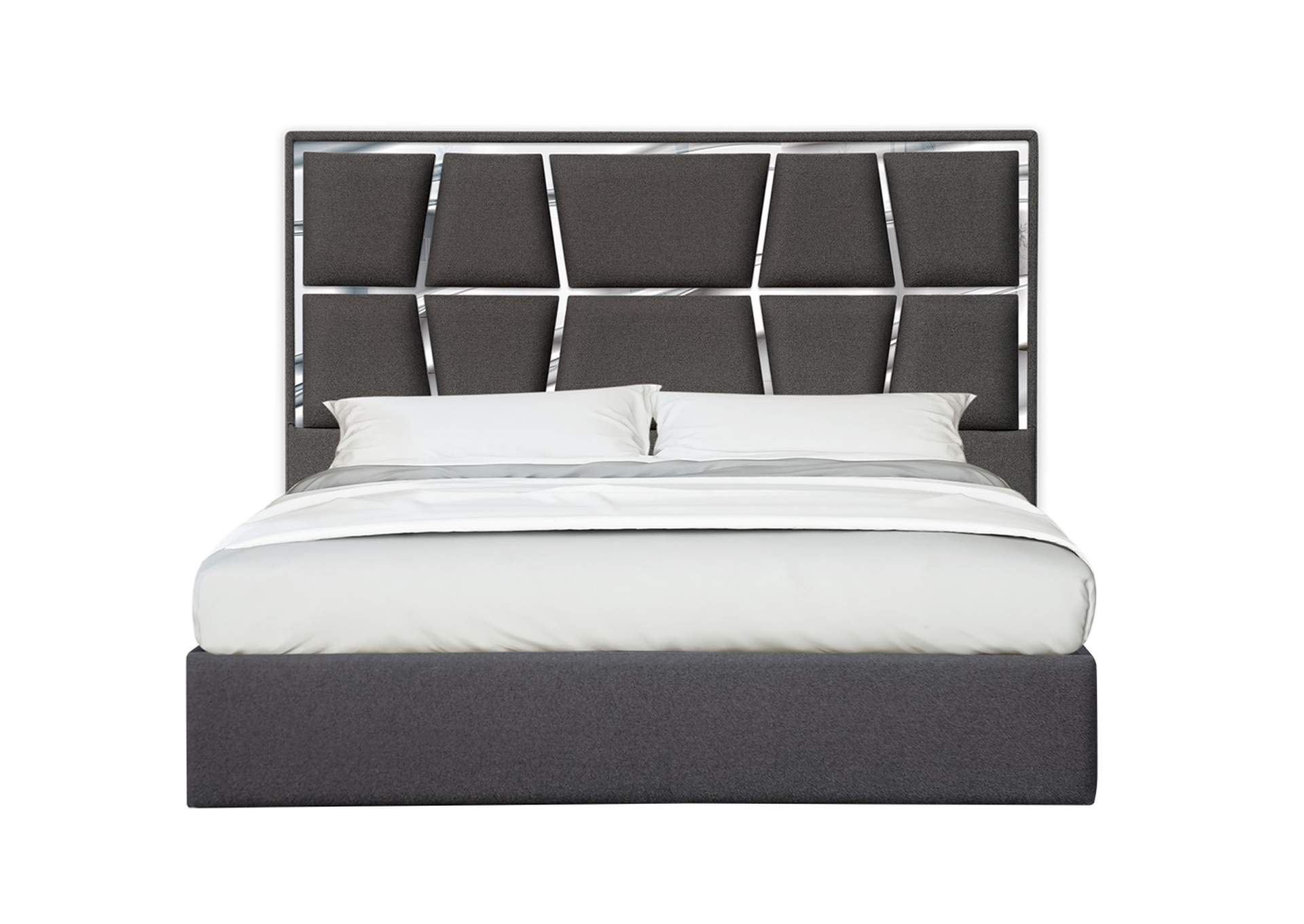 Degas King Bed In Charcoal,J&M Furniture