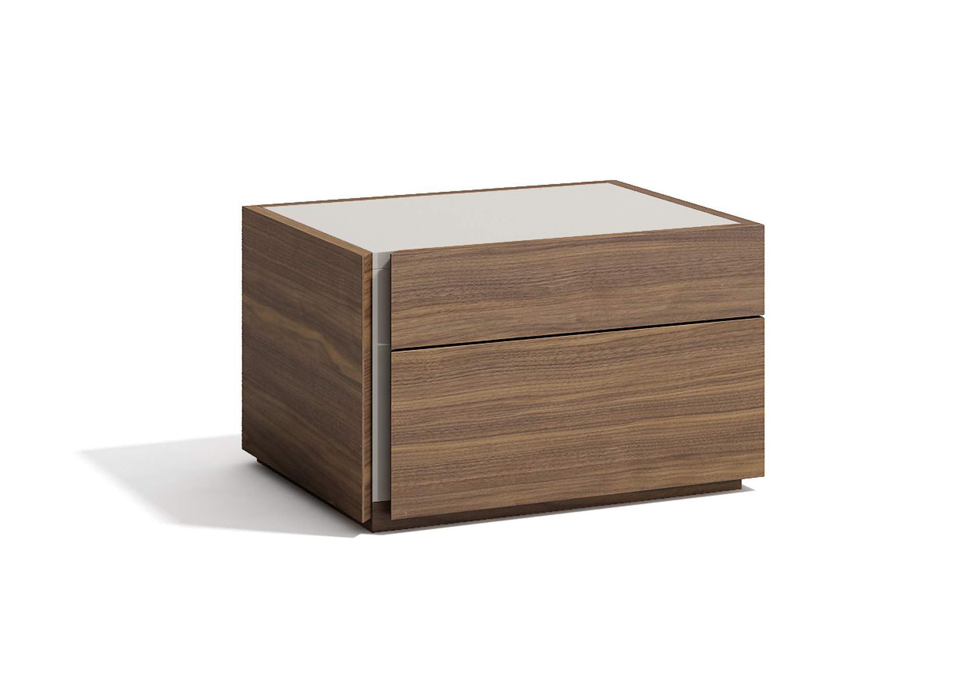 Faro Left Facing  Nightstand In Walnut,J&M Furniture